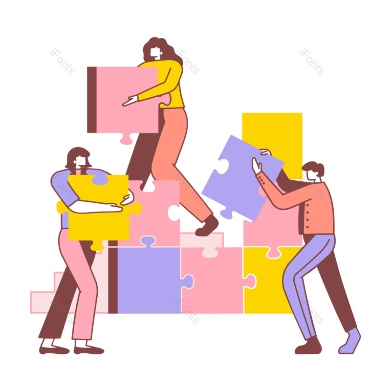 素材图片,合作元素,办公PNG,工作免抠素材